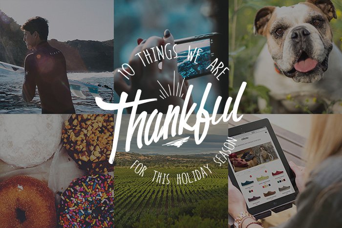 10 Things We Are Thankful For