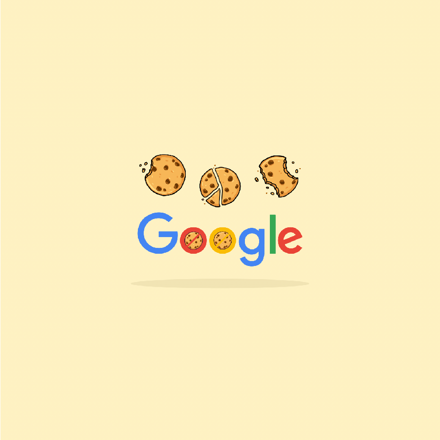 Cookies above Google Logo