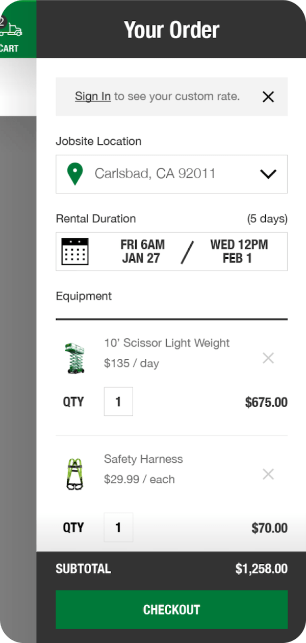Sunbelt Rentals Digital Strategy & Platform Cuker Work